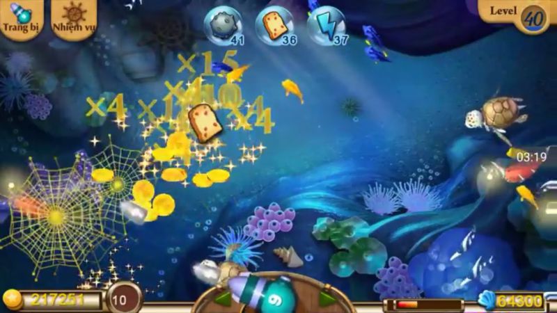 Mẹo dùng vũ khí bắn tỉa trong game bắn cá thủy tiên 